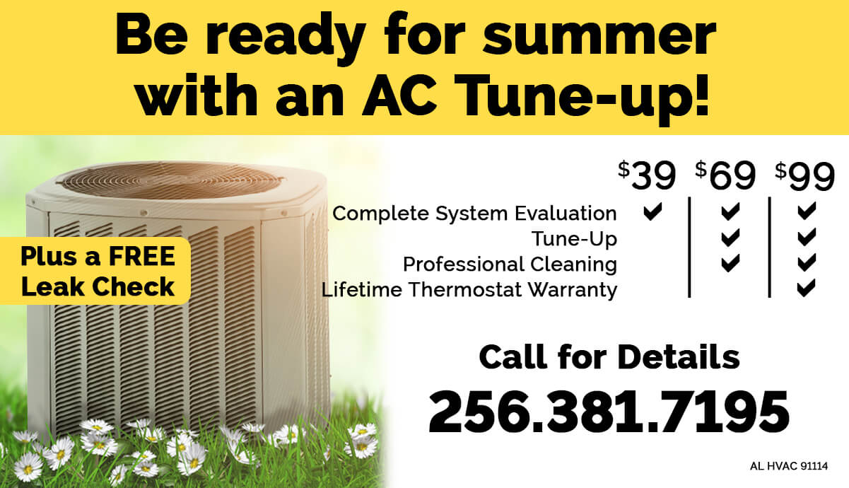 Allow Fuller HVAC, Plumbing & Electrical to give your AC a tune-up in Florence AL.